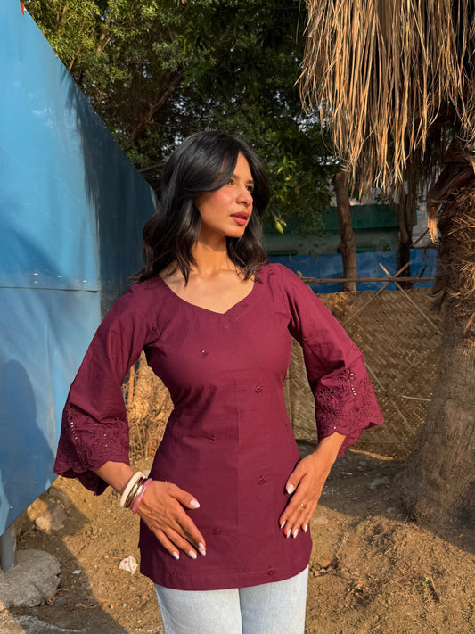 Jamun corset kurti