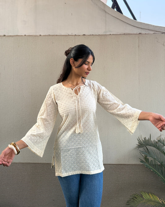 Full sleeve Subah short kurti