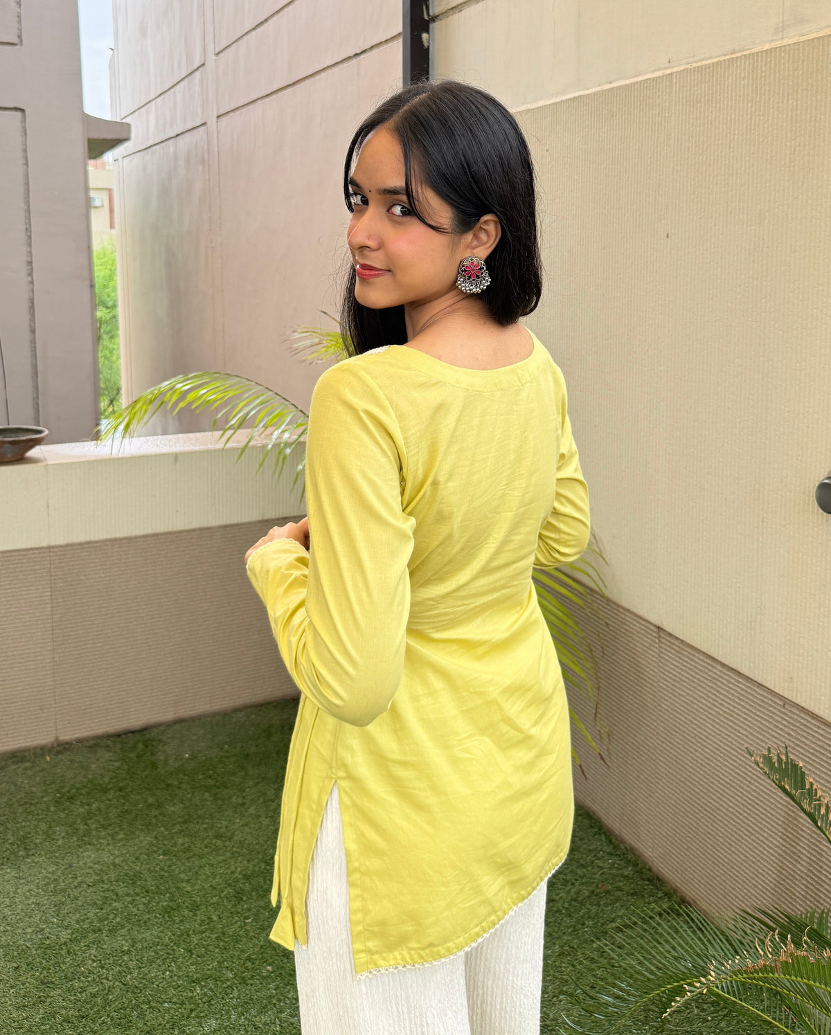 Kairi side adjustment kurti