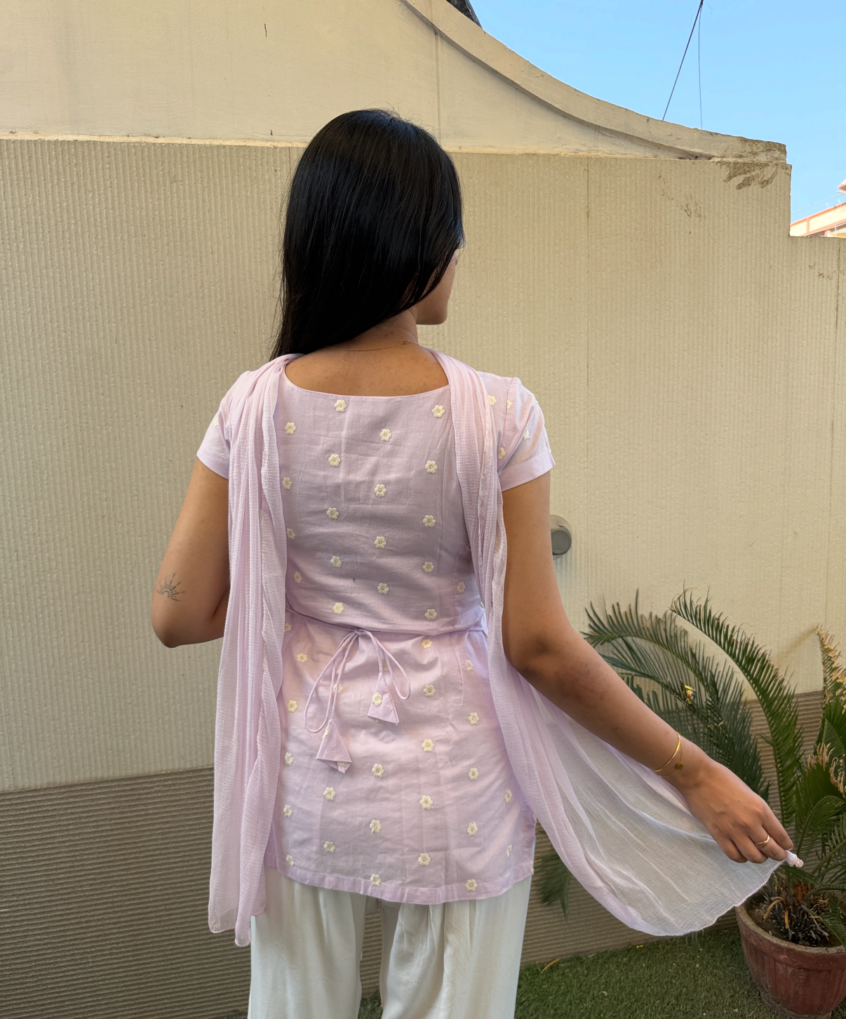 PREORDER - Lavender Geet set (3 piece) - dispatch date: 6th July