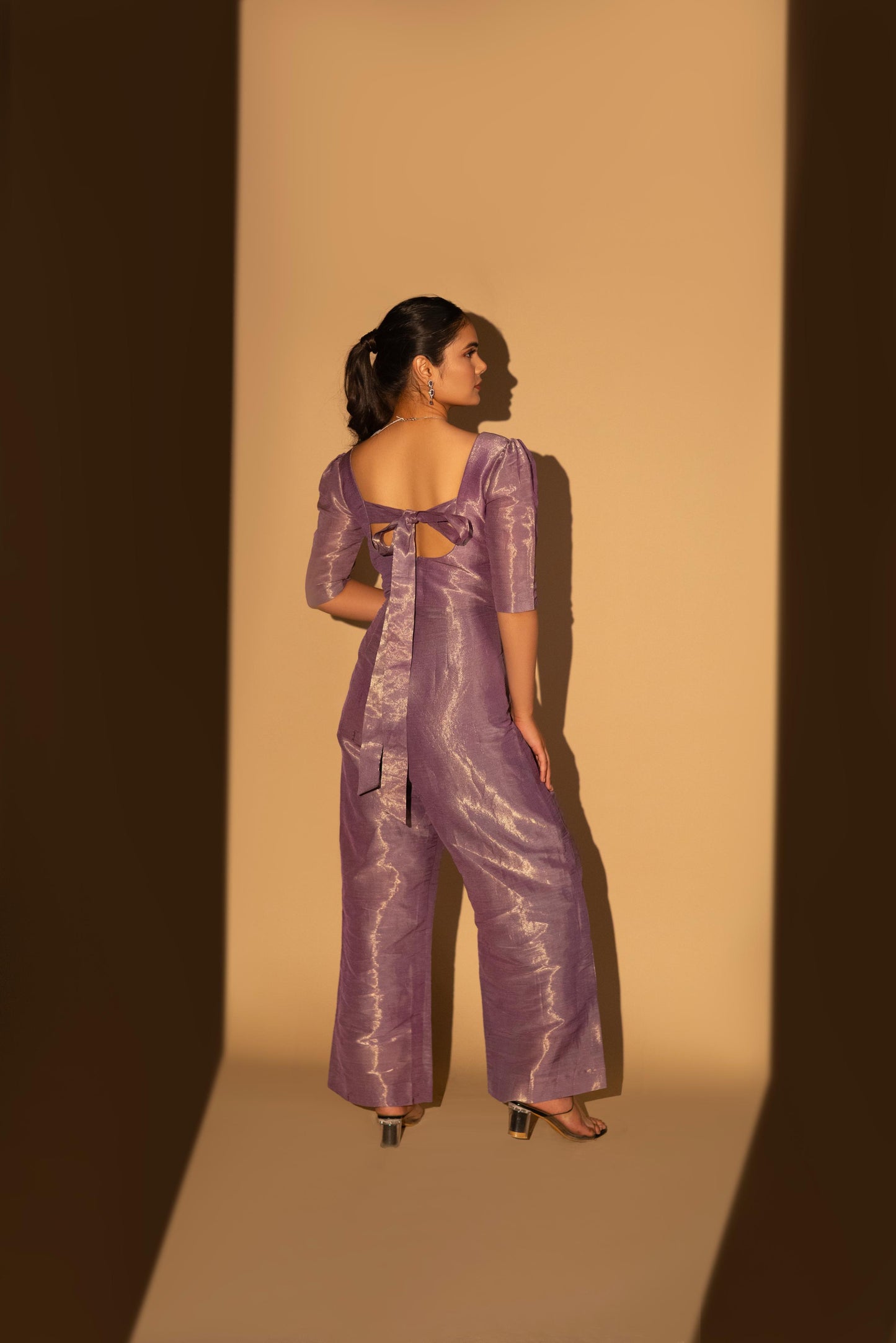 Bow-tie jumpsuit