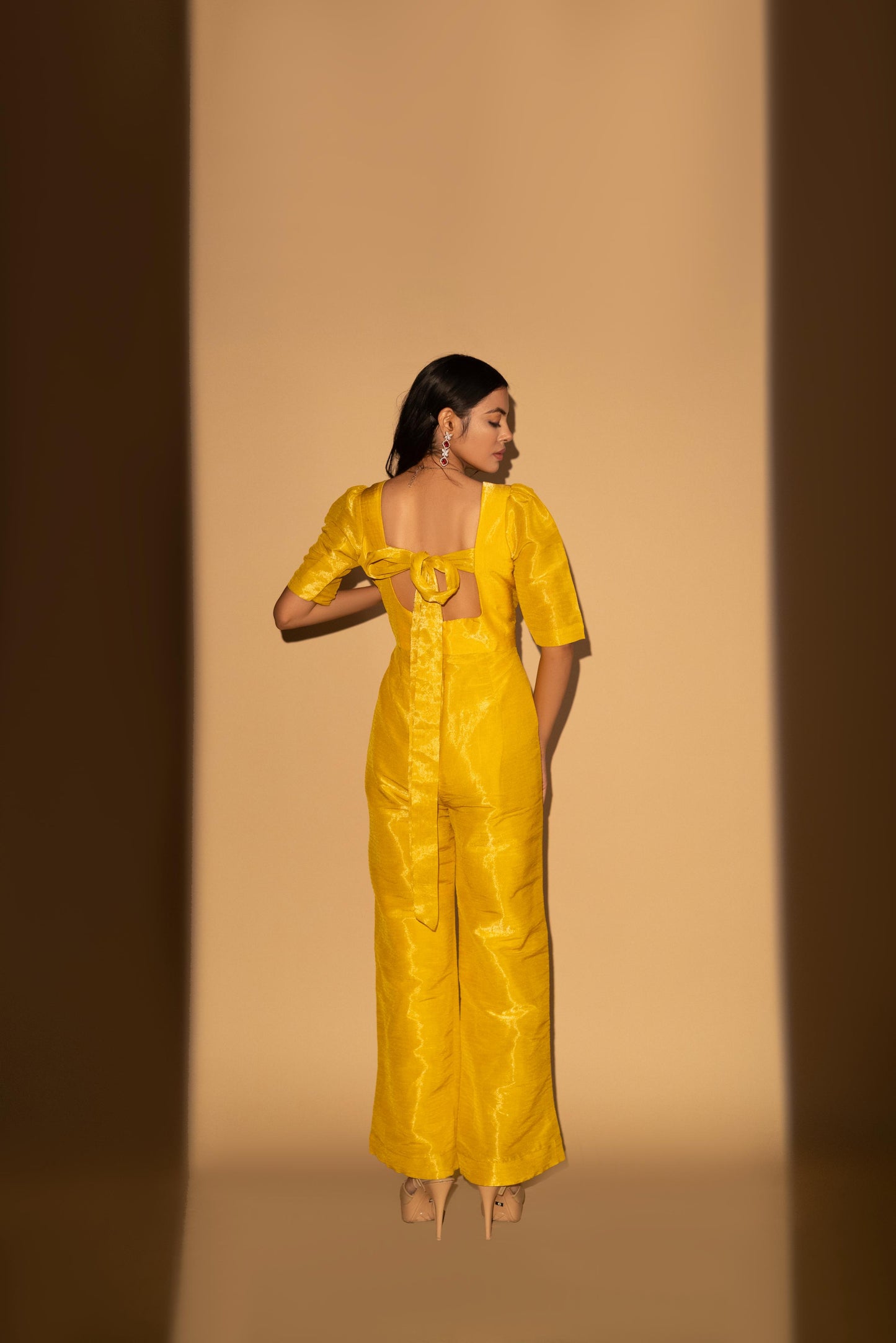 Bow-tie jumpsuit