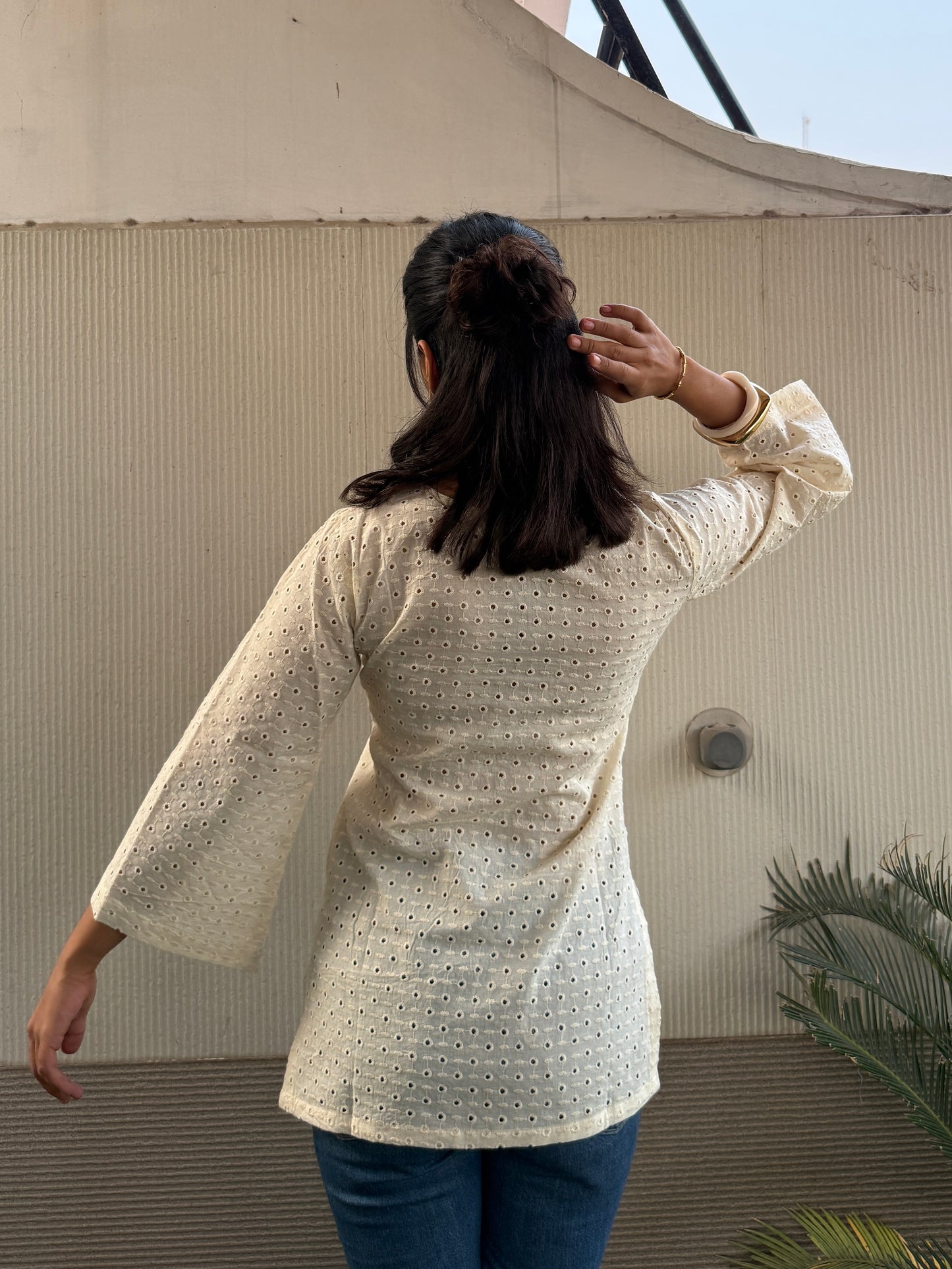 Full sleeve Subah short kurti