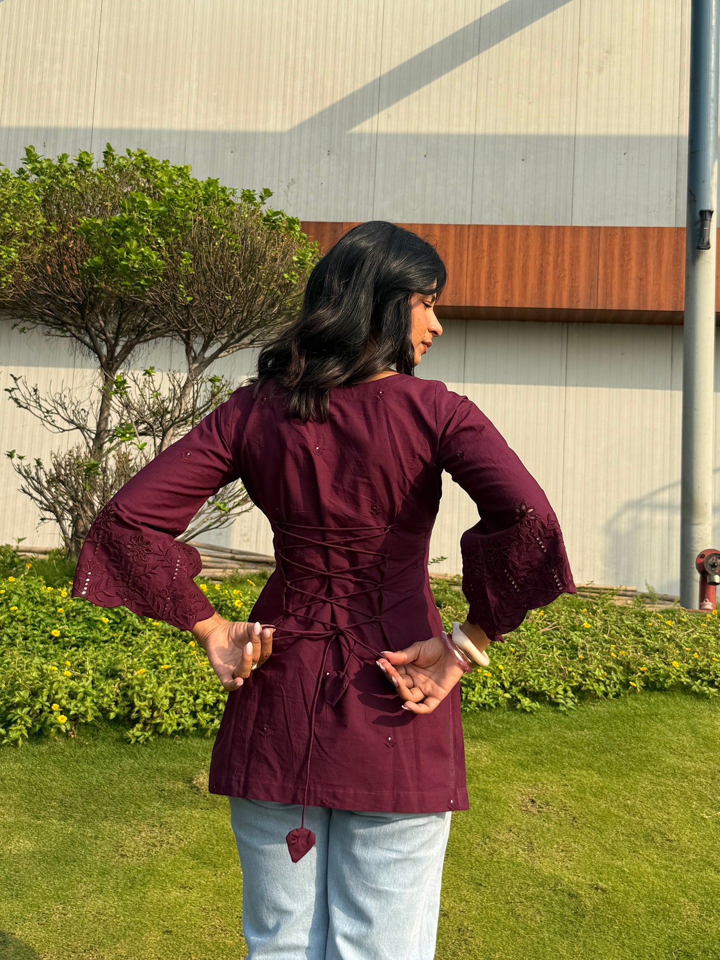 Jamun corset kurti