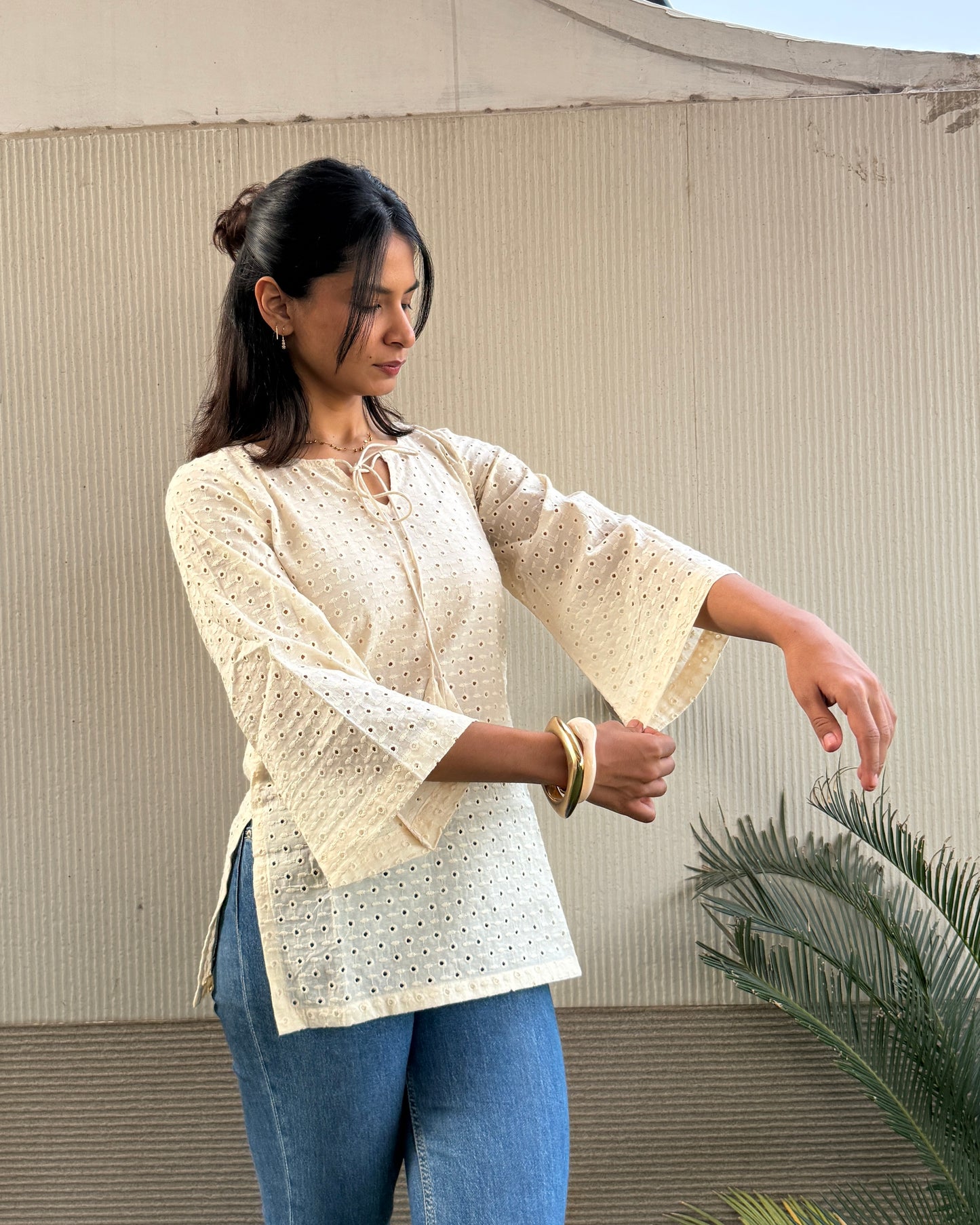 Full sleeve Subah short kurti