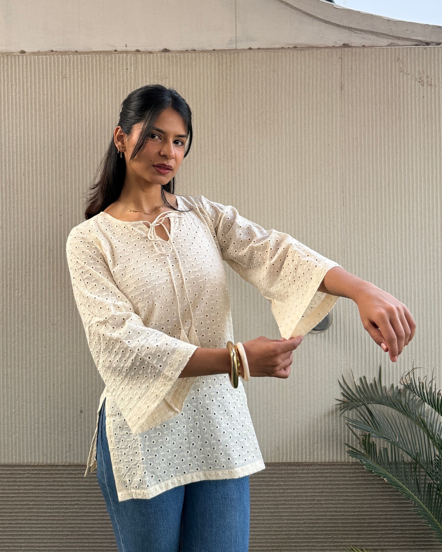 Full sleeve Subah short kurti