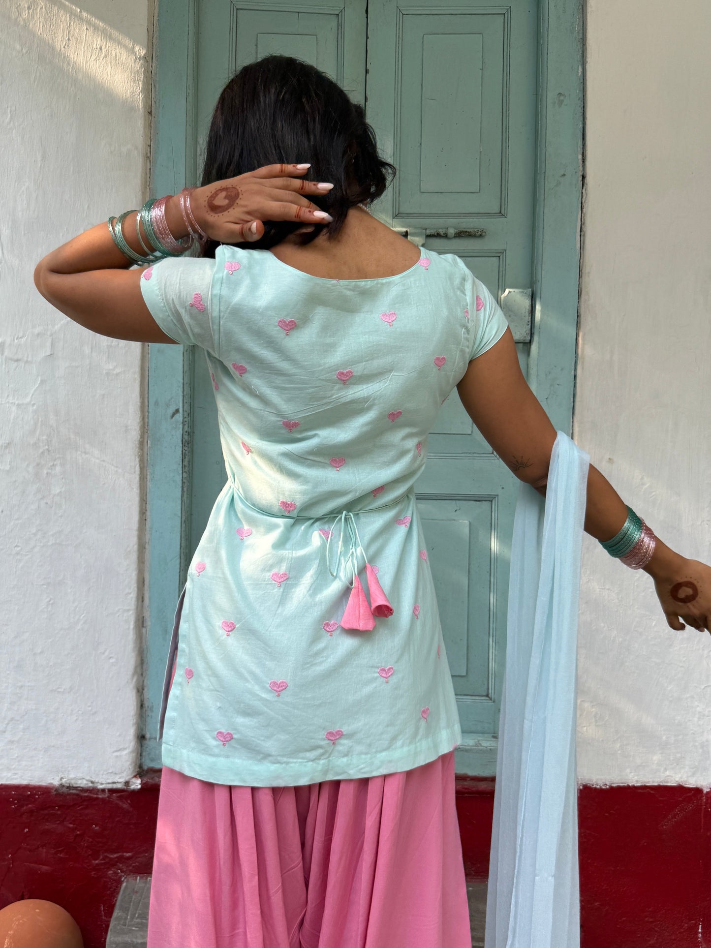 Rekha kurti & dupatta(2 piece)