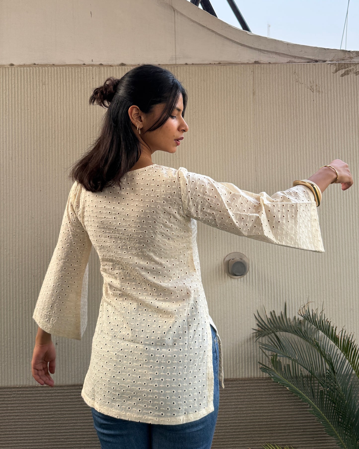 Full sleeve Subah short kurti