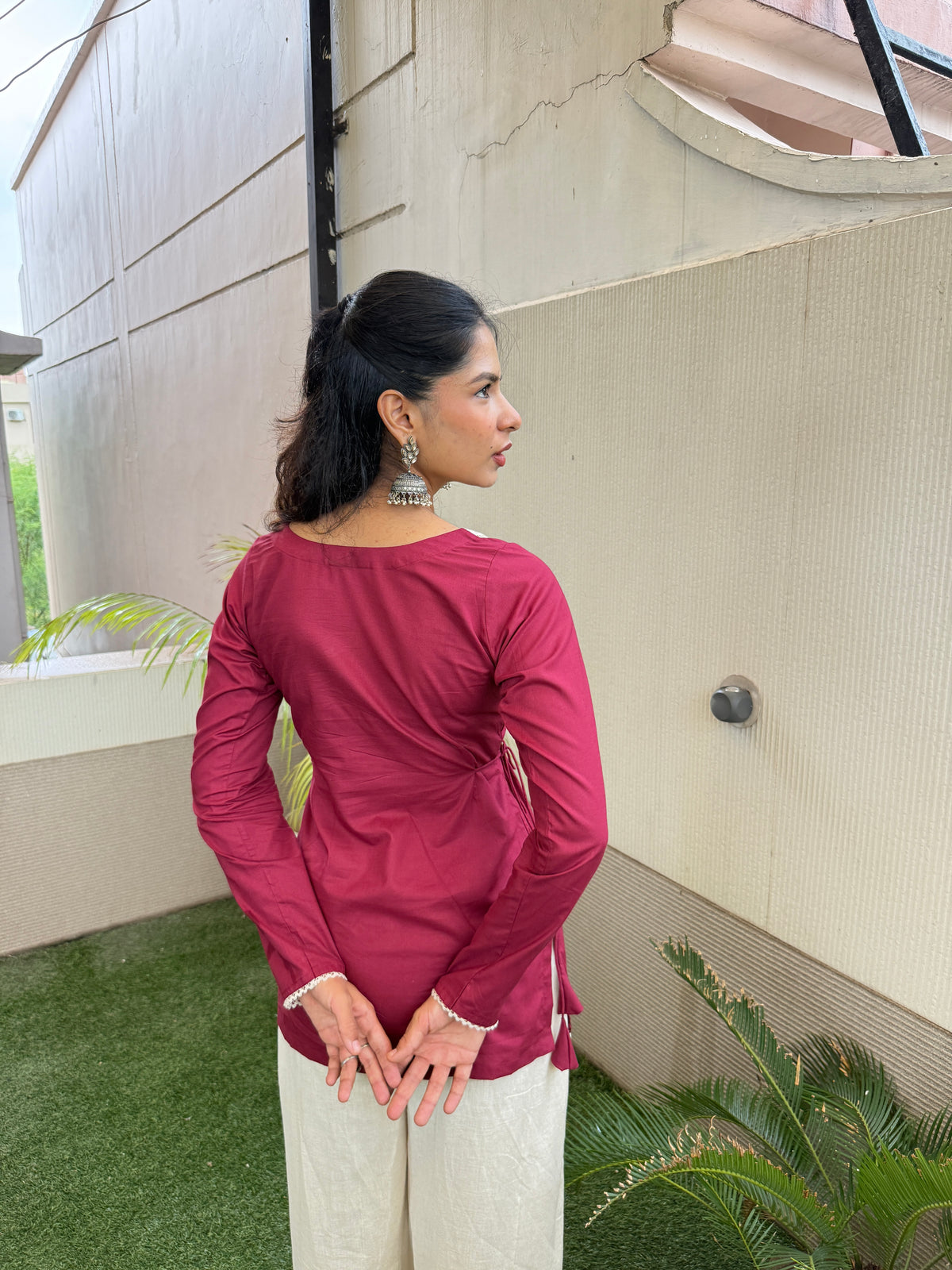 Anar side adjustment kurti