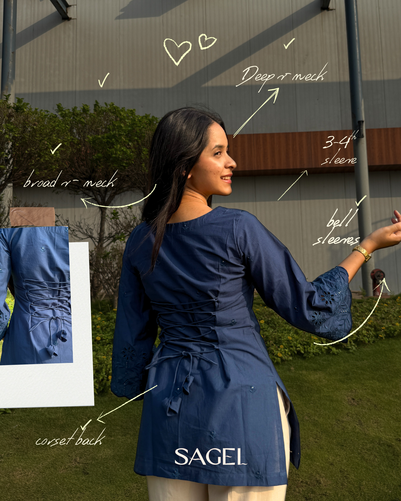 Kala Khatta corset kurti