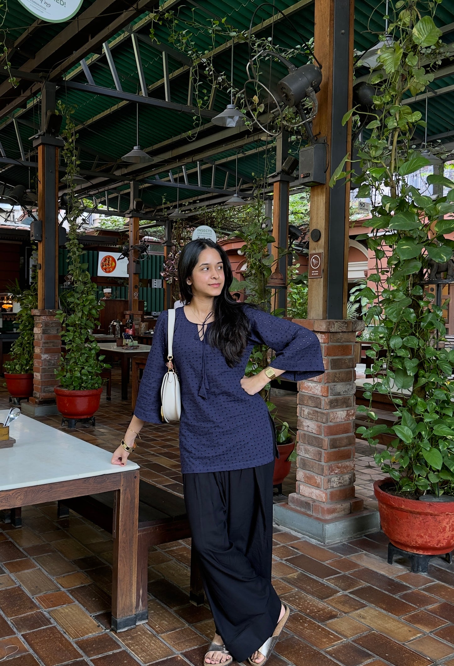 Full sleeves Raat short kurti