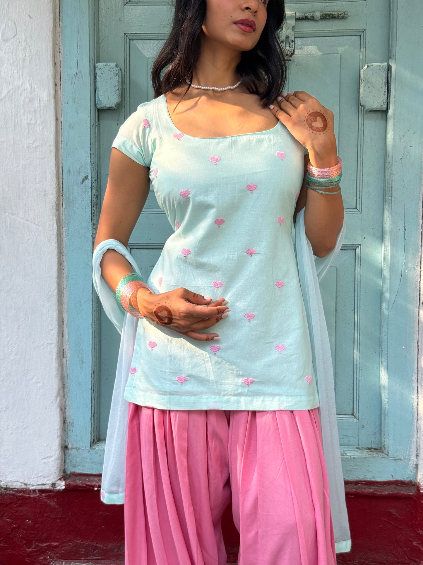Rekha kurti & dupatta(2 piece)