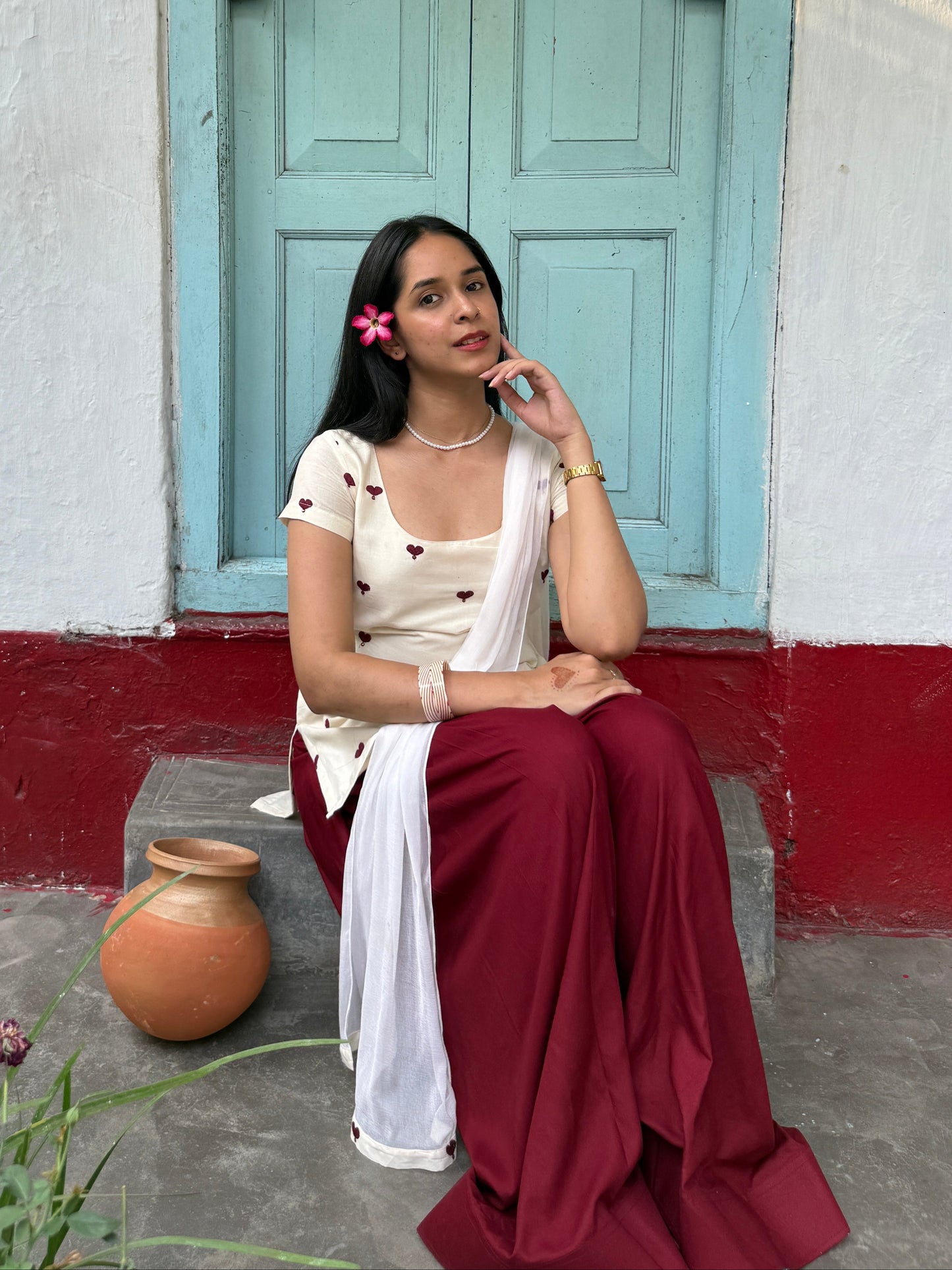 Kavita kurti & dupatta (2 piece)