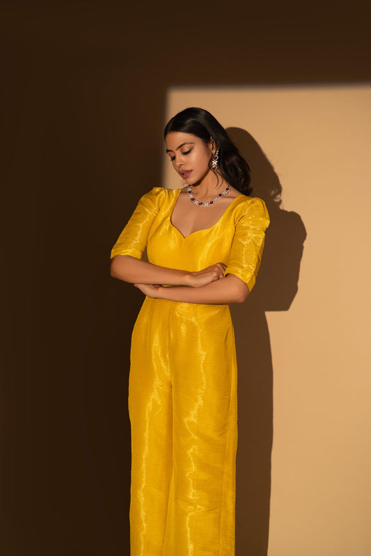 Bow-tie jumpsuit